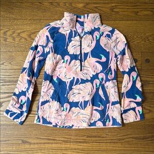 Lilly Pulitzer Flamingo Print sweatshirt